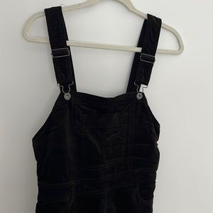 Pilcro velvet overalls (Anthro)
